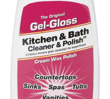 Gel-Gloss No Scent Kitchen and Bathroom Cleaner 16 oz Hot on Sale