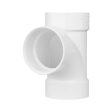 Charlotte Pipe Schedule 40 6 in. Hub X 6 in. D Hub PVC Sanitary Tee 1 pk Online Hot Sale