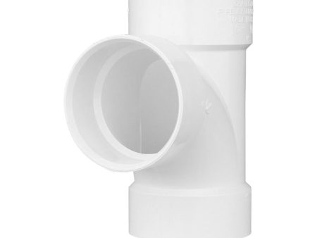 Charlotte Pipe Schedule 40 6 in. Hub X 6 in. D Hub PVC Sanitary Tee 1 pk Online Hot Sale