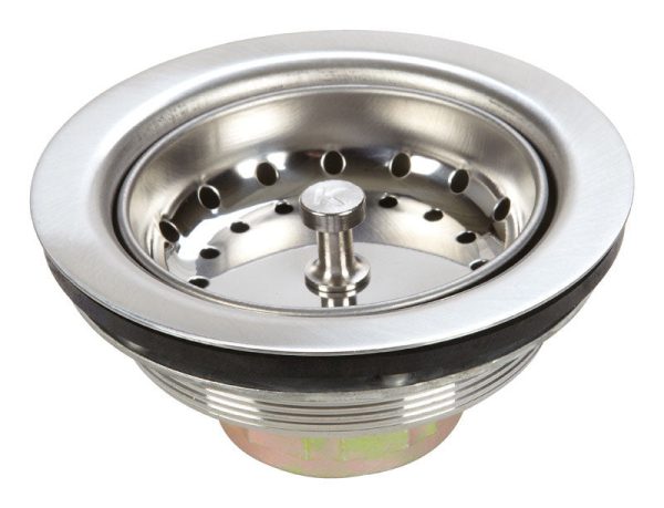 Ace 3-1 2 in. D Stainless Steel Basket Strainer Assembly Online now