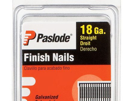 Paslode 1-1 4 in. L X 18 Ga. Straight Strip Galvanized Brad Nails 2,000 pk For Discount