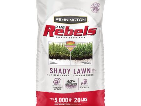 Pennington The Rebels Tall Fescue Grass Partial Shade Sun Grass Seed 20 lb on Sale