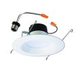 Halo Matte White 6 in. W Plastic LED Retrofit Recessed Lighting 10 W Hot on Sale