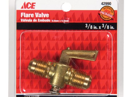 Ace Flare Brass Flair Valve Supply