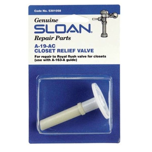 Sloan Closet Relief Valve White Plastic Online