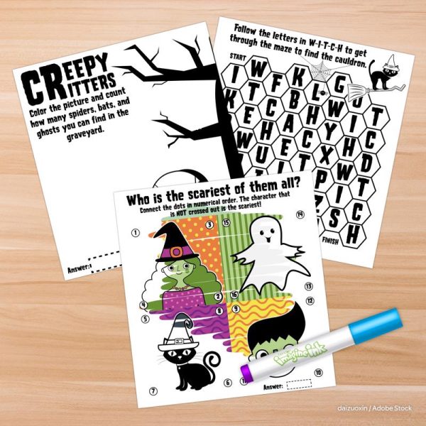 Bendon Halloween Witch Magic Ink Pictures For Cheap