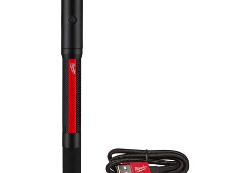 Milwaukee 250 lm Black Red LED Pen Light Fashion