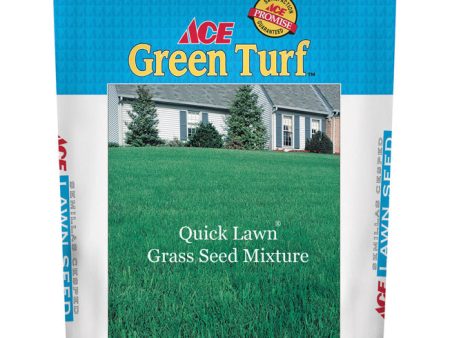 Ace Green Turf Mixed Partial Shade Sun Grass Seed 25 lb on Sale