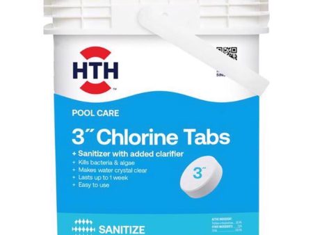 HTH Pool Care Tablet Chlorinating Chemicals 35 lb Online Sale