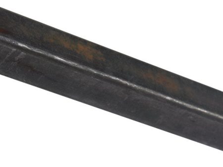 SteelWorks 1 in. D X 72 in. L Hot Rolled Steel Weldable Square Tube For Discount