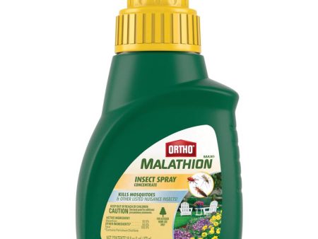 Ortho MAX Malathion Insect Killer Liquid Concentrate 16 oz Hot on Sale