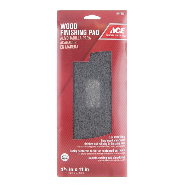 Ace 000 Grade Medium Finishing Pad 1 pk Fashion