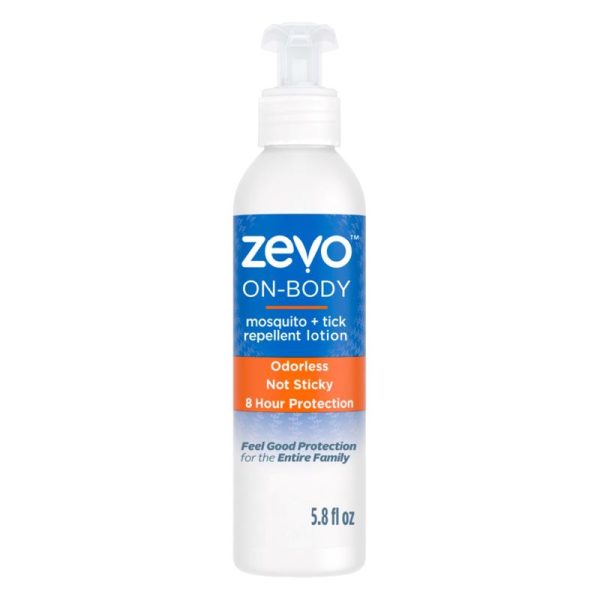 Zevo On-Body Lotion Insect Repellent Lotion For Mosquitoes Ticks 5.8 oz on Sale