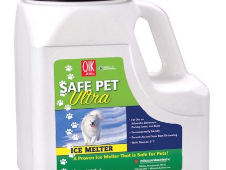 Qik Joe Safe Pet Ultra Magnesium Chloride Sodium Chloride Pet Friendly Pellet Ice Melt 10 lb Discount