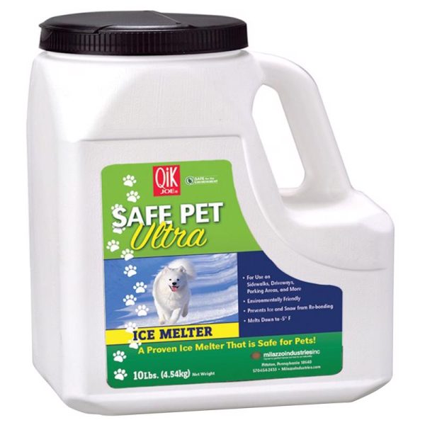 Qik Joe Safe Pet Ultra Magnesium Chloride Sodium Chloride Pet Friendly Pellet Ice Melt 10 lb Discount