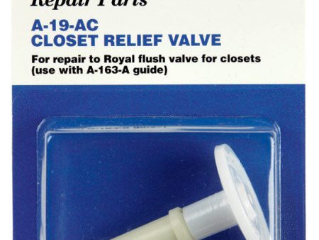 Sloan Closet Relief Valve White Plastic Online