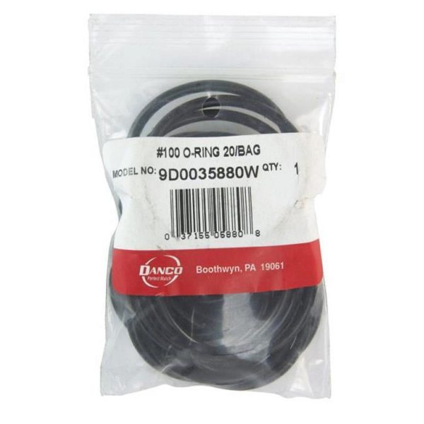 Danco 2 in. D X 1-3 4 in. D Rubber O-Ring 20 pk For Discount