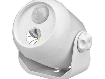 Mr. Beams Motion-Sensing Battery Powered LED White Spotlight Supply