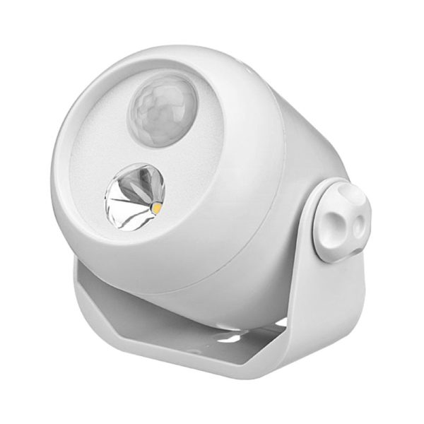 Mr. Beams Motion-Sensing Battery Powered LED White Spotlight Supply