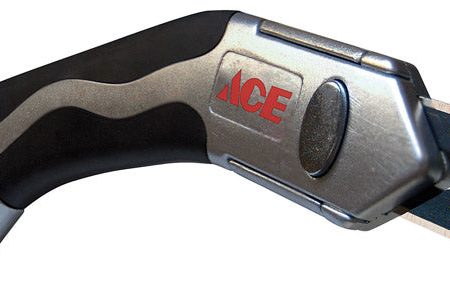 Ace 6 in. Fixed Blade Carpet Knife Black Silver 1 pk For Sale