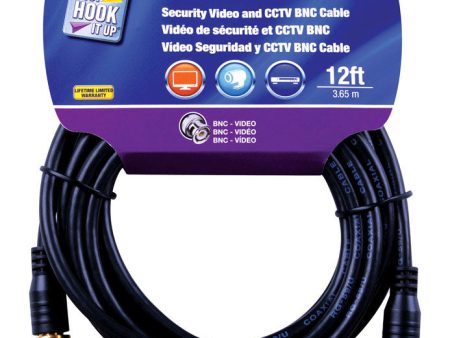 Monster Just Hook It Up 12 ft. L Security Video and CCTV BNC Cable BNC Cheap