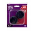 Ace Rubber Leg Tip Black Round 1-1 4 in. W 2 pk Cheap