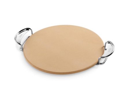 Weber Gourmet BBQ System Ceramic Beige Grill Pizza Stone 1 Sale