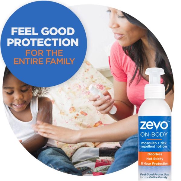 Zevo On-Body Lotion Insect Repellent Lotion For Mosquitoes Ticks 5.8 oz on Sale