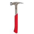 Milwaukee 20 oz Smooth Face Claw Hammer 14 in. Steel Handle For Sale