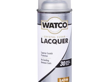 Watco Satin Clear Oil-Based Alkyd Wood Finish Lacquer Spray 11.25 oz on Sale