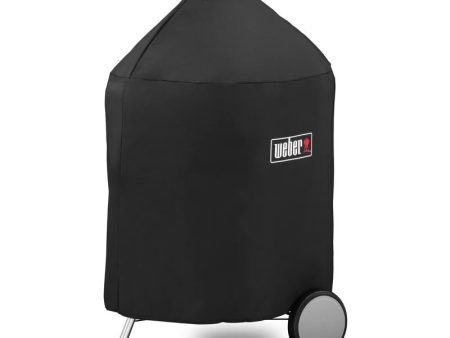 Weber Black Grill Cover For Premium 22 inch Charcoal Grills Hot on Sale