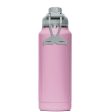 ORCA 34 oz Dusty Rose Gray BPA Free Hydration Bottle W Smart Lid Supply