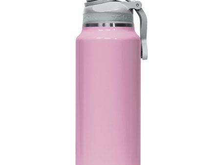 ORCA 34 oz Dusty Rose Gray BPA Free Hydration Bottle W Smart Lid Supply