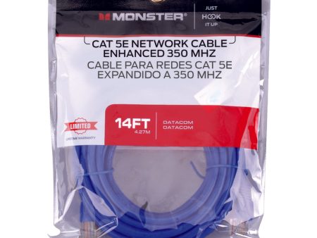 Monster Just Hook It Up 14 ft. L Category 5E Networking Cable For Discount