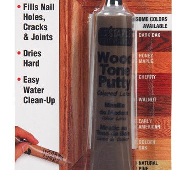 Staples Wood Tone Walnut Colored Latex Putty 1.1 oz For Cheap