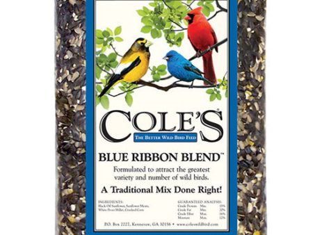 Cole s Blue Ribbon Blend Assorted Species Black Oil Sunflower Wild Bird Food 5 lb For Discount